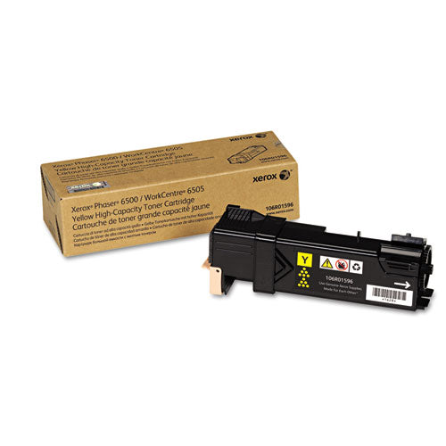 TONER,F/6500/6505,HC,YL