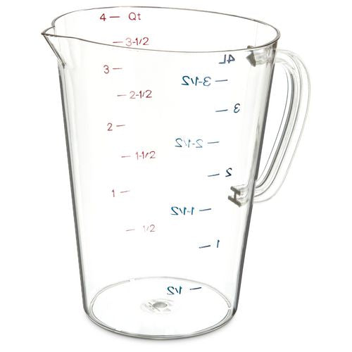 CUP,MEASURING 1 GAL,CLR