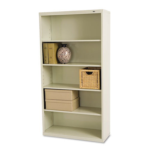 BOOKCASE,STL,5SHF,66H,PY